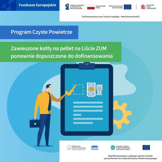 Zawieszone kotły na pellet ponownie dopuszczone do dofinansowania w programie Czyste Powietrze