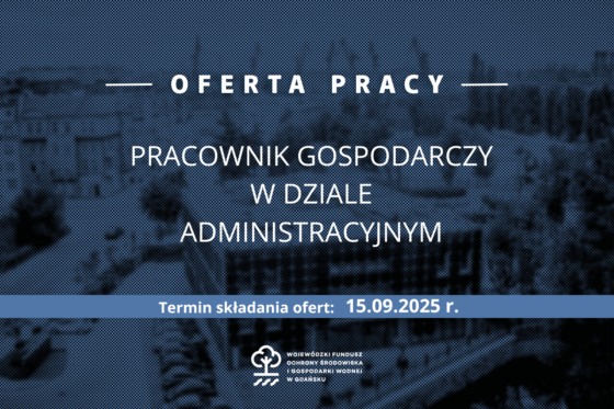 Ogłoszenie nr WFOŚ-110-I/(13/2025) z dnia 1 września 2025 r.
